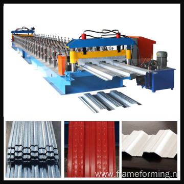 steel floor deck roll forming machine